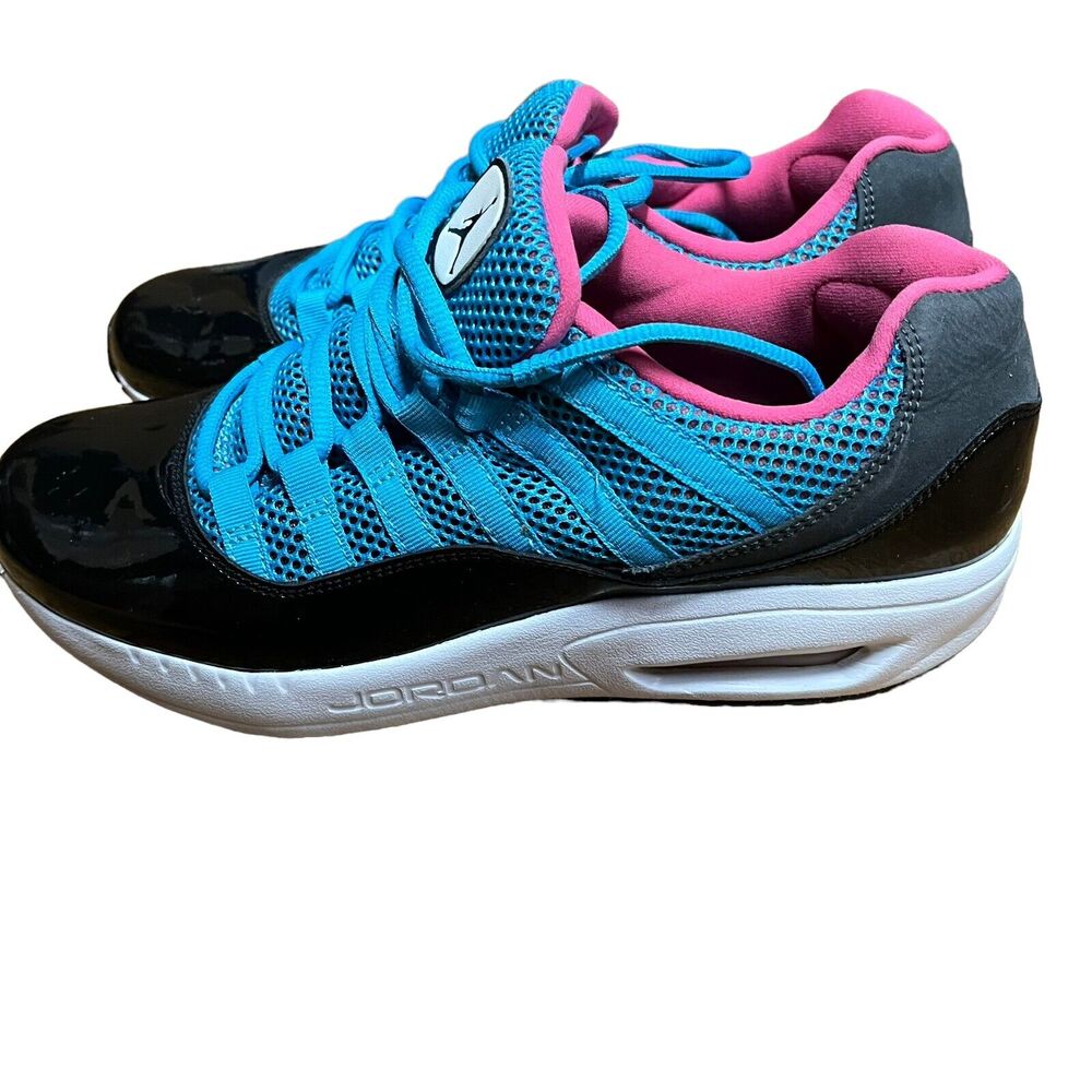 Jordan CMFT Viz Air 11 South Beach Men's Size 8.5 US Pink Black Blue 444905-401
